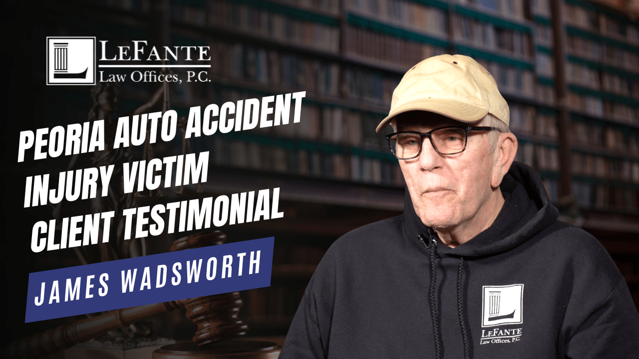 image of Peoria auto accident victim and LeFante Law client James Wadsworth