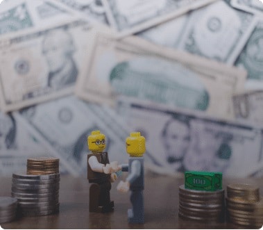 Distracted driving accident victim discussing compensation with a lawyer